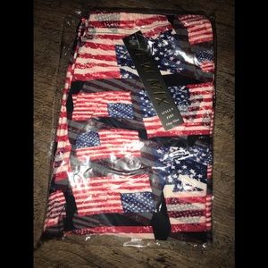 American flag leggings!